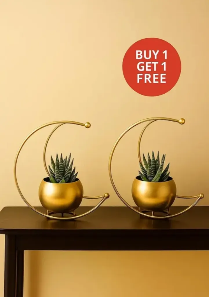 Modern Moond Vase 2 Pcs